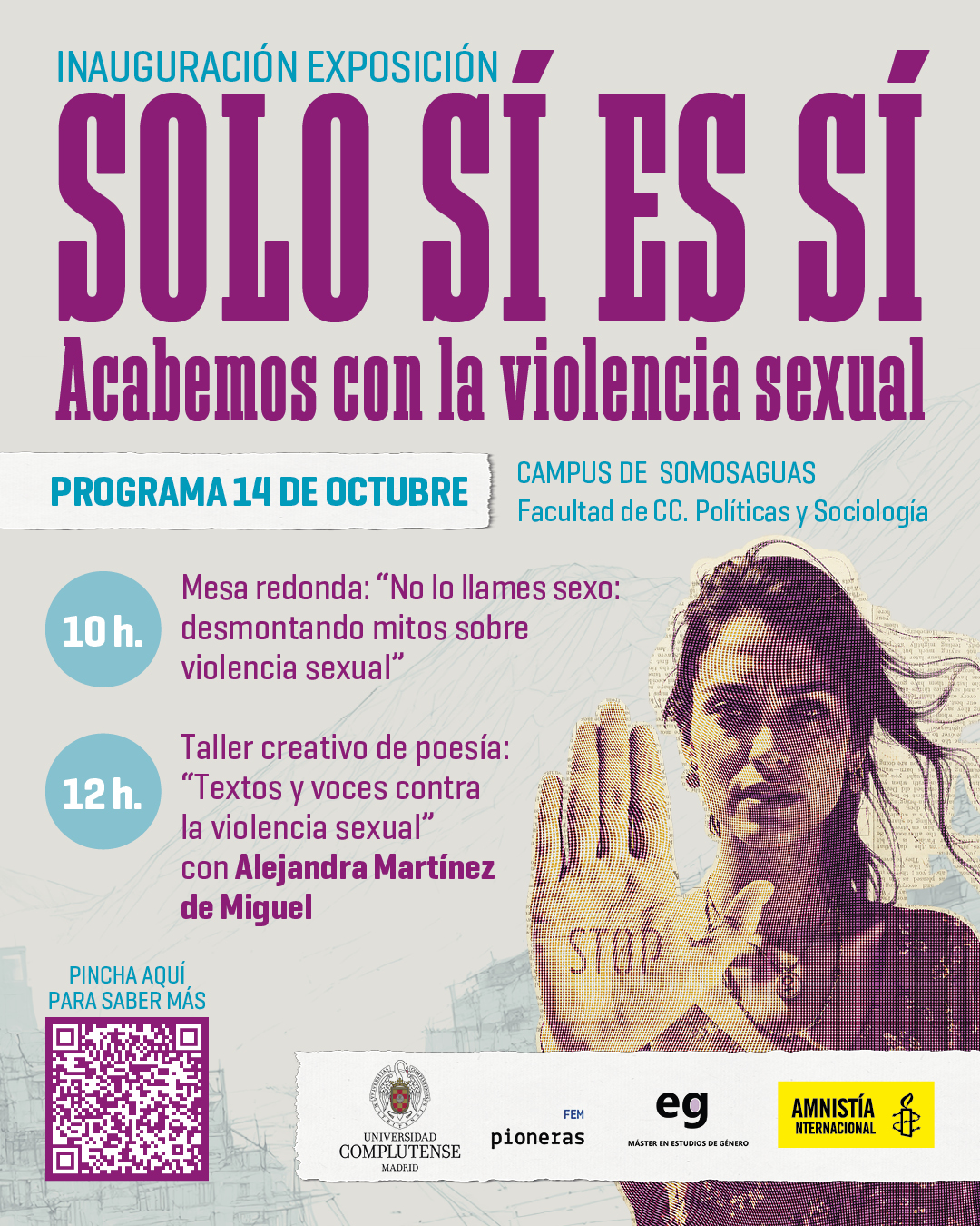 Jornadas "Solo Sí es Sí. Acabemos con la violencia sexual"
